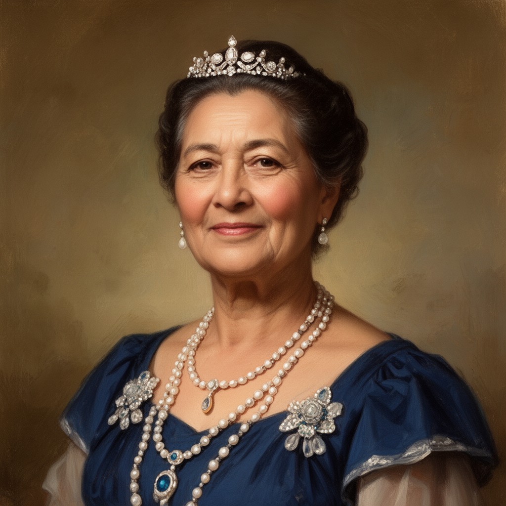AI-generated illustration of Queen Liliuokalani