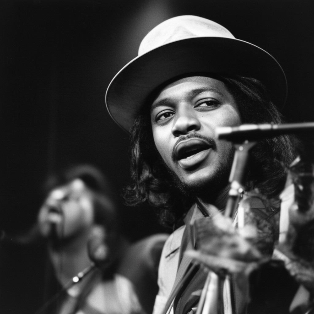AI-generated illustration of Ike Turner