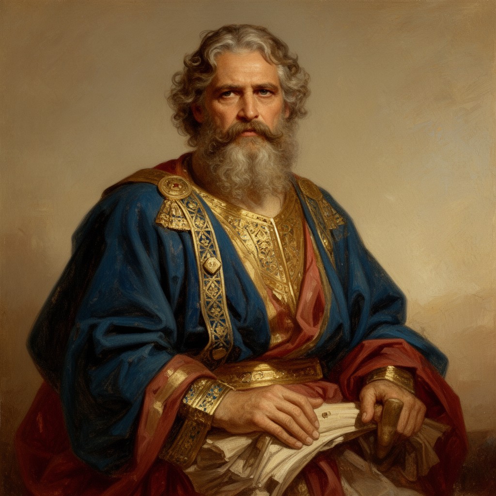 AI-generated illustration of Alexander Jannaeus