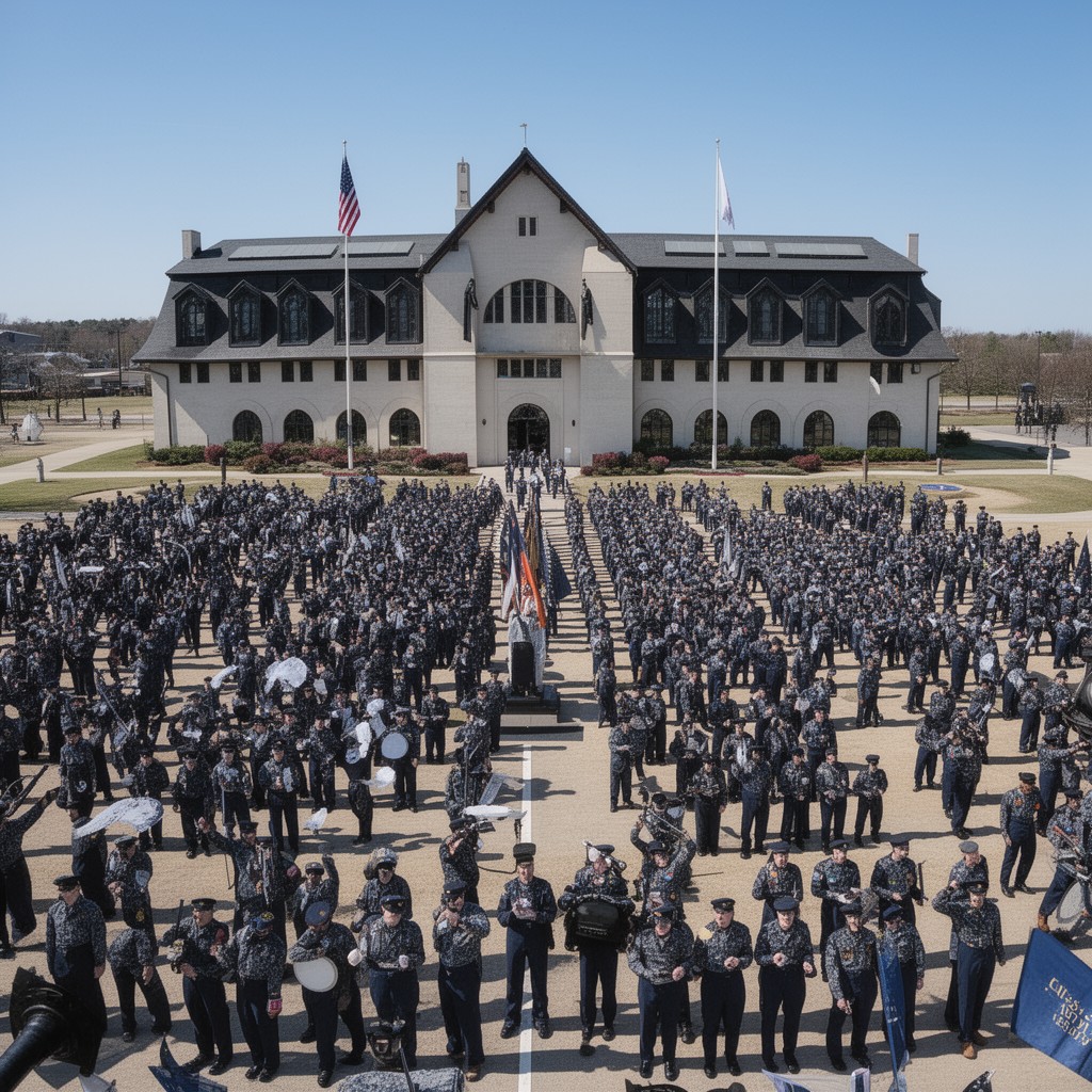 AI-generated illustration of Officer Candidate School (United States Navy)