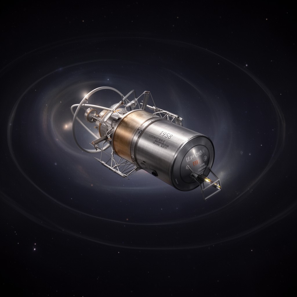 AI-generated illustration of Explorer 1