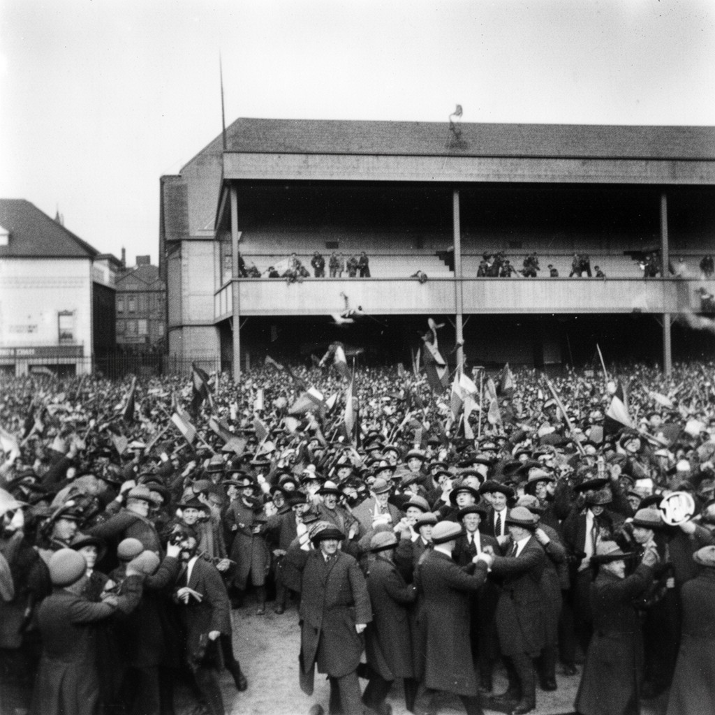 AI-generated illustration of Bloody Sunday (1920)