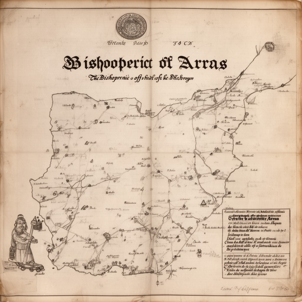AI-generated illustration of Bishopric of Arras