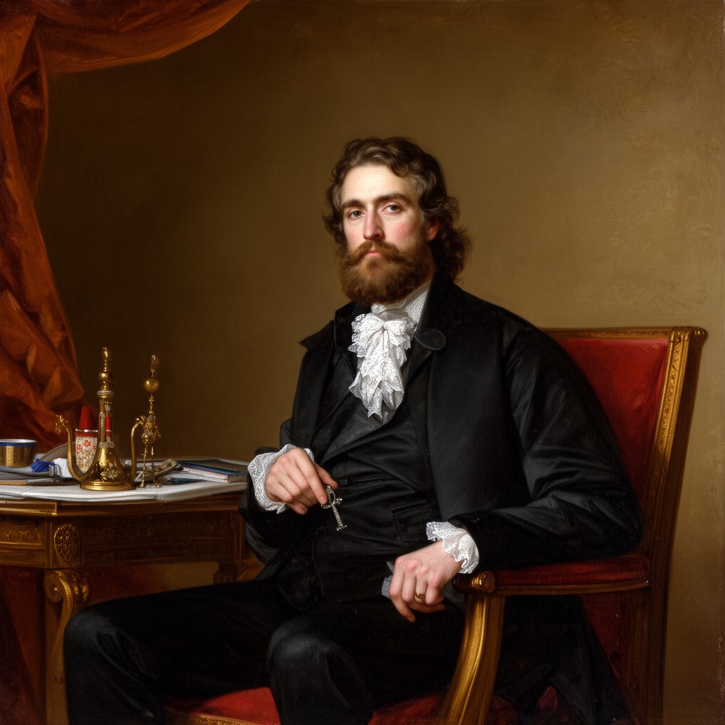 AI-generated illustration of Earl of Lincoln