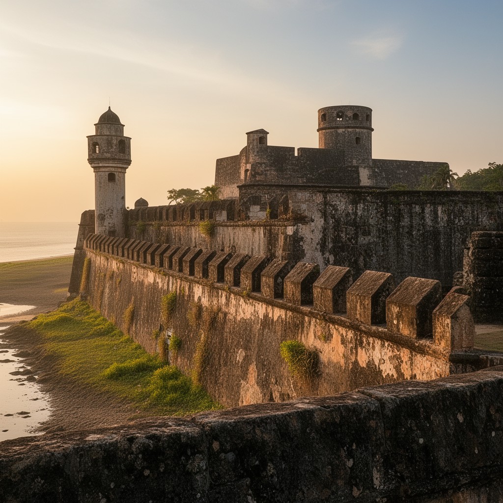 AI-generated illustration of Batticaloa Fort