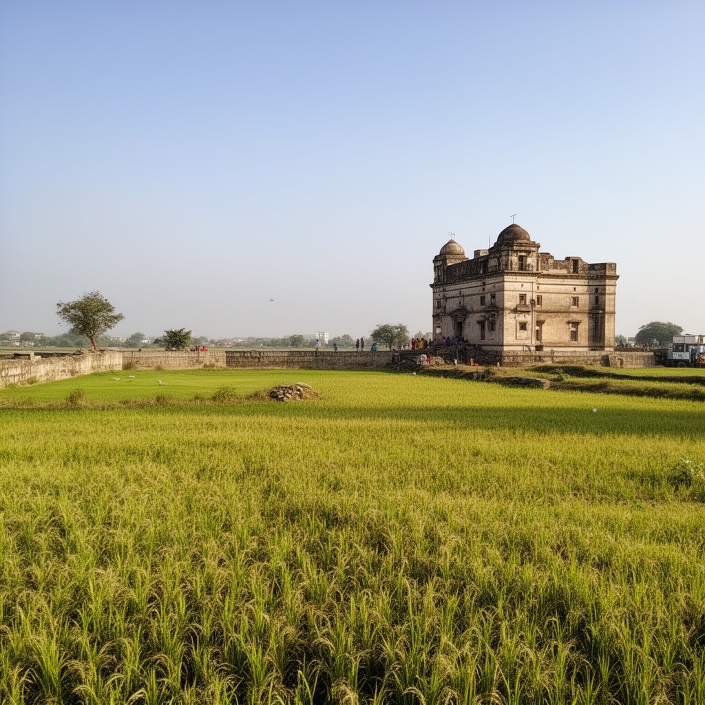 AI-generated illustration of Karnal district