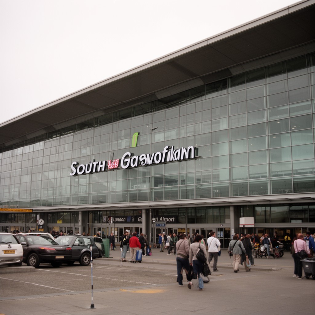 AI-generated illustration of South Terminal