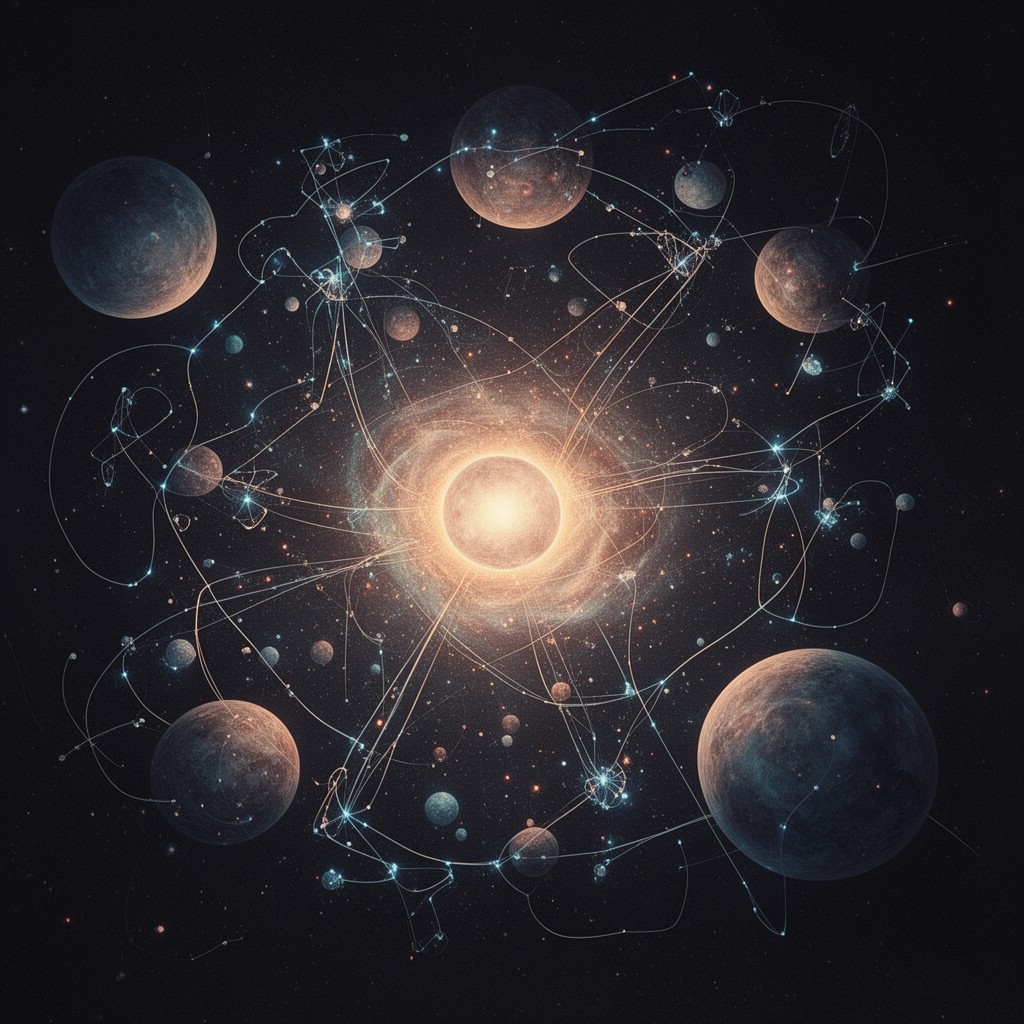 AI-generated illustration of Chandrasekhar limit