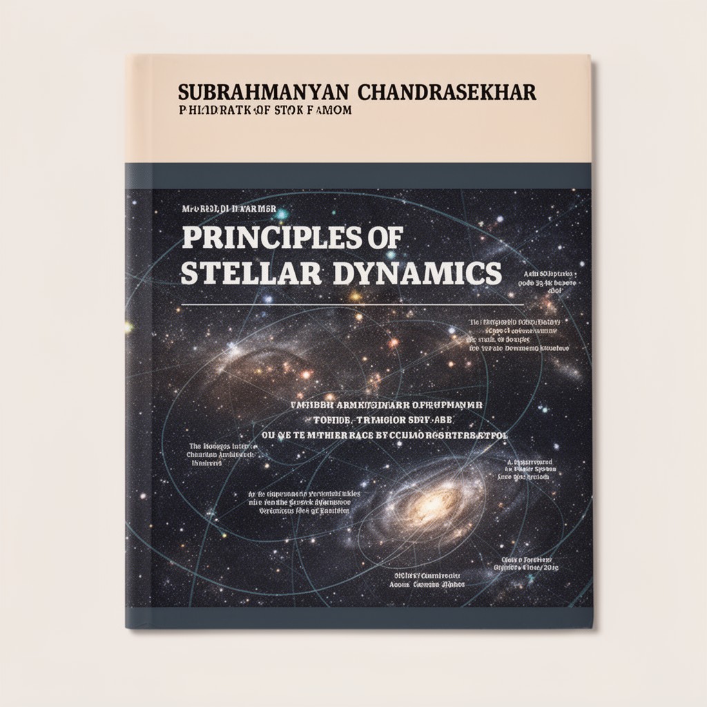 AI-generated illustration of Principles of Stellar Dynamics