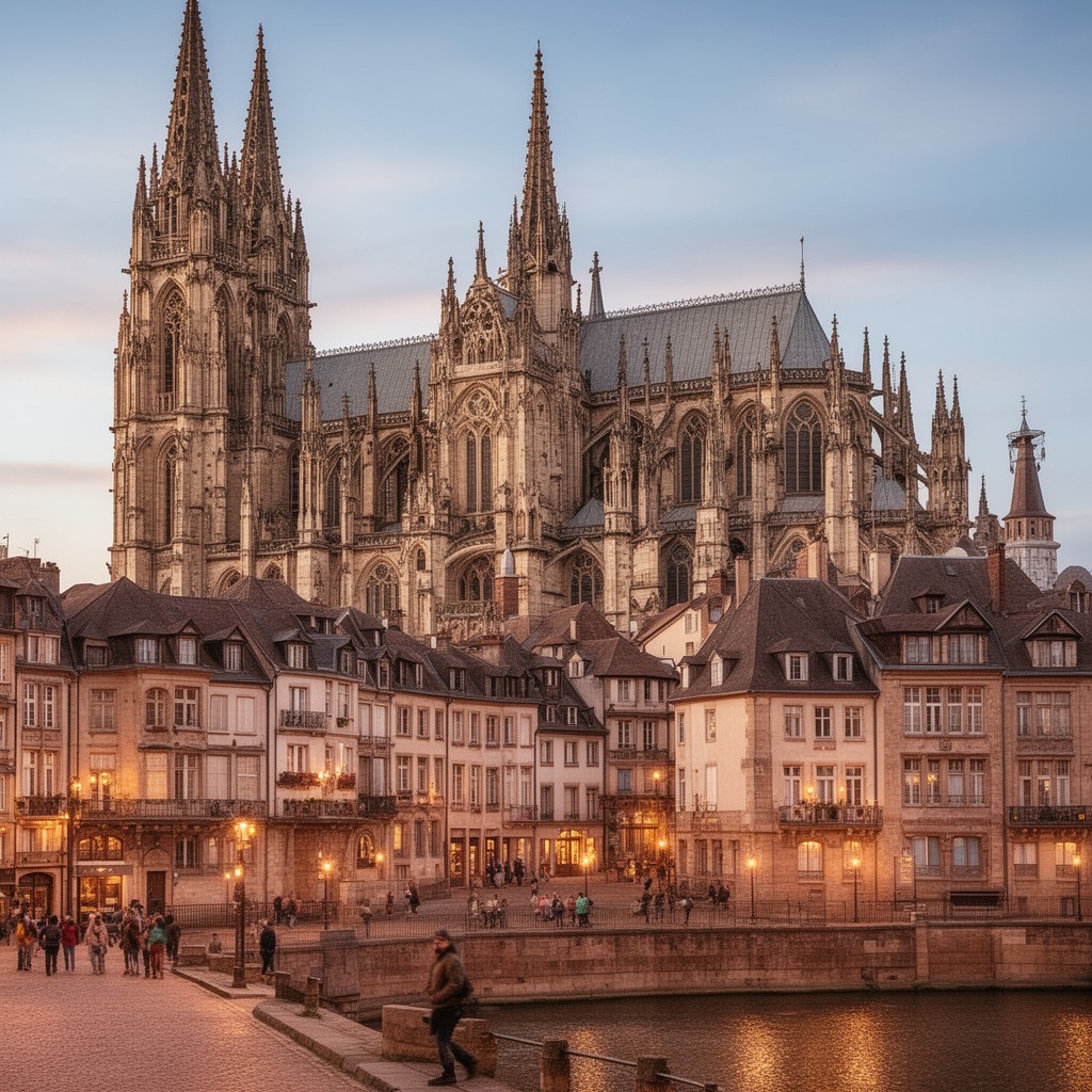AI-generated illustration of Metz