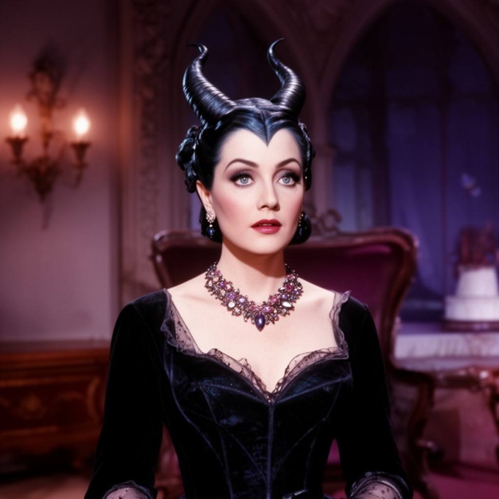 AI-generated illustration of Eleanor Audley