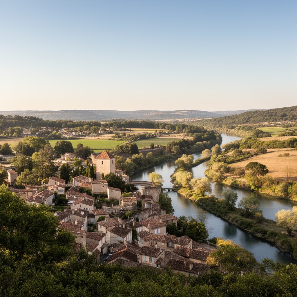AI-generated illustration of Tarn-et-Garonne