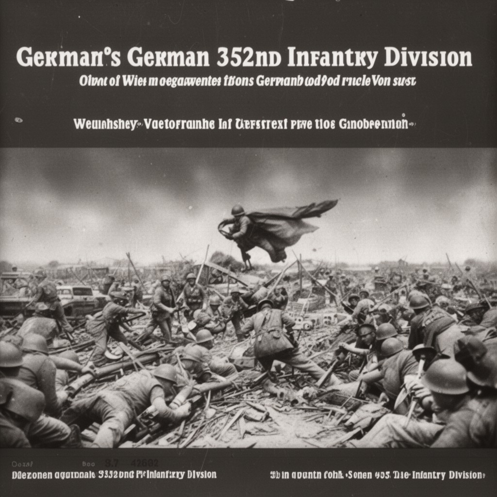 AI-generated illustration of German 352nd Infantry Division