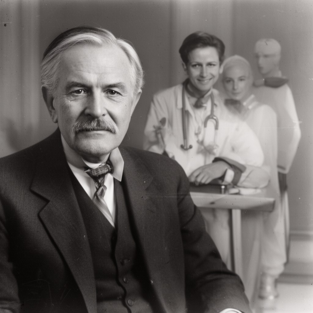AI-generated illustration of Charles H. Mayo