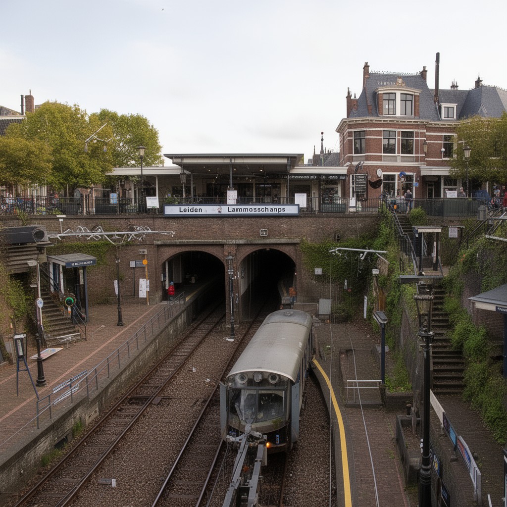 AI-generated illustration of Leiden Lammenschans