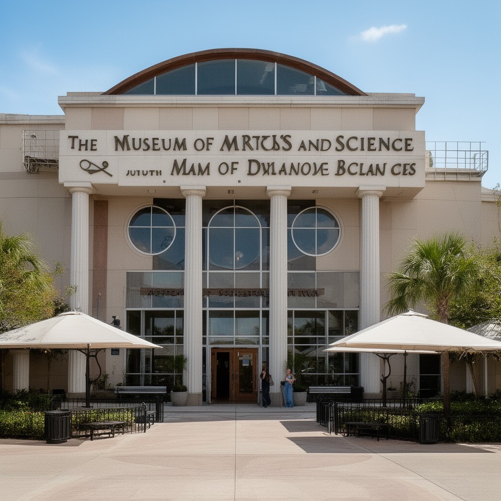 AI-generated illustration of Museum of Arts and Sciences