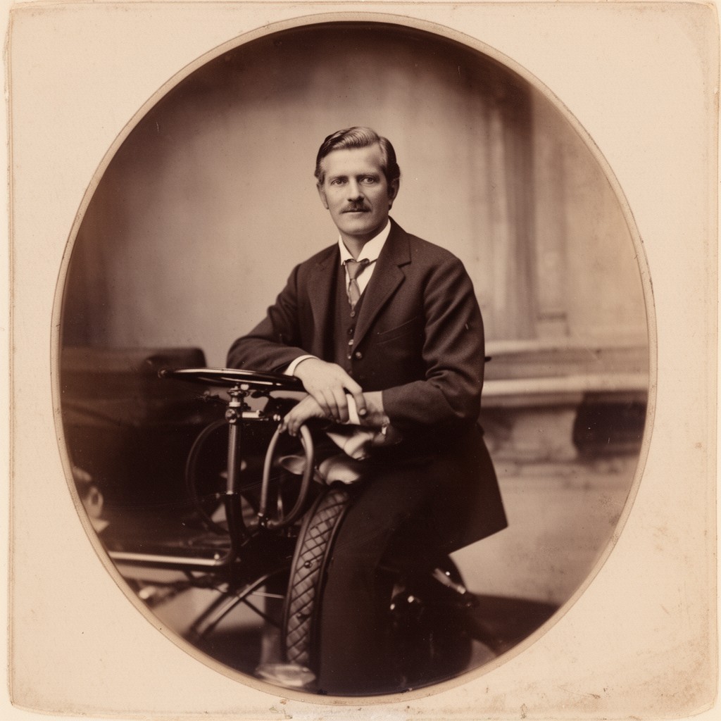 AI-generated illustration of Lemuel Bowen