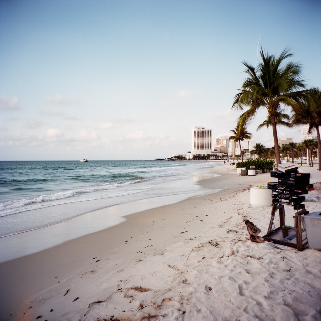 AI-generated illustration of St. Petersburg Beach, Florida