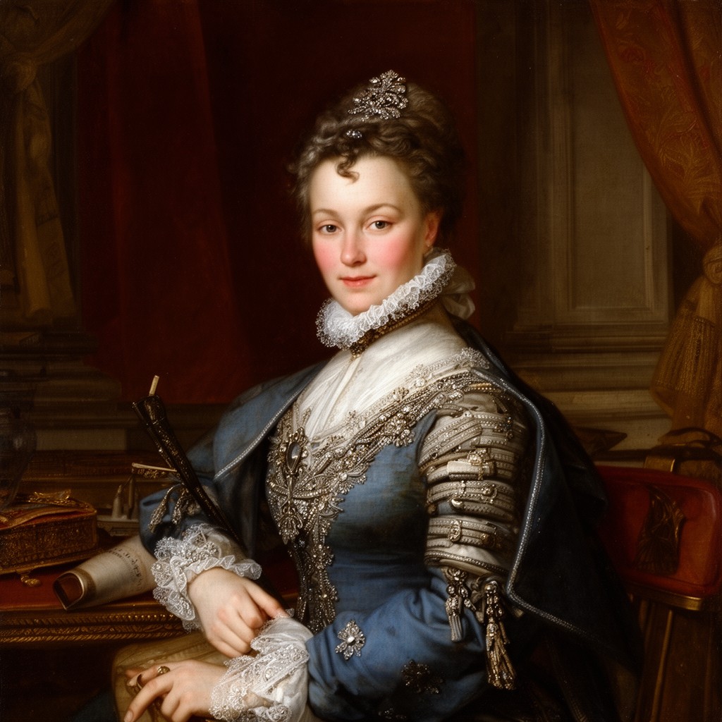 AI-generated illustration of Margaret of Parma