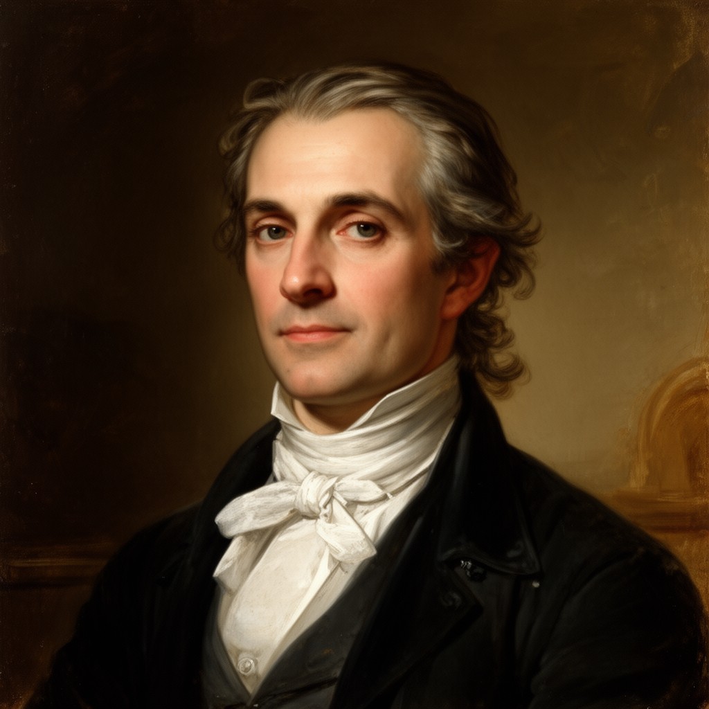 AI-generated illustration of Georges Couthon