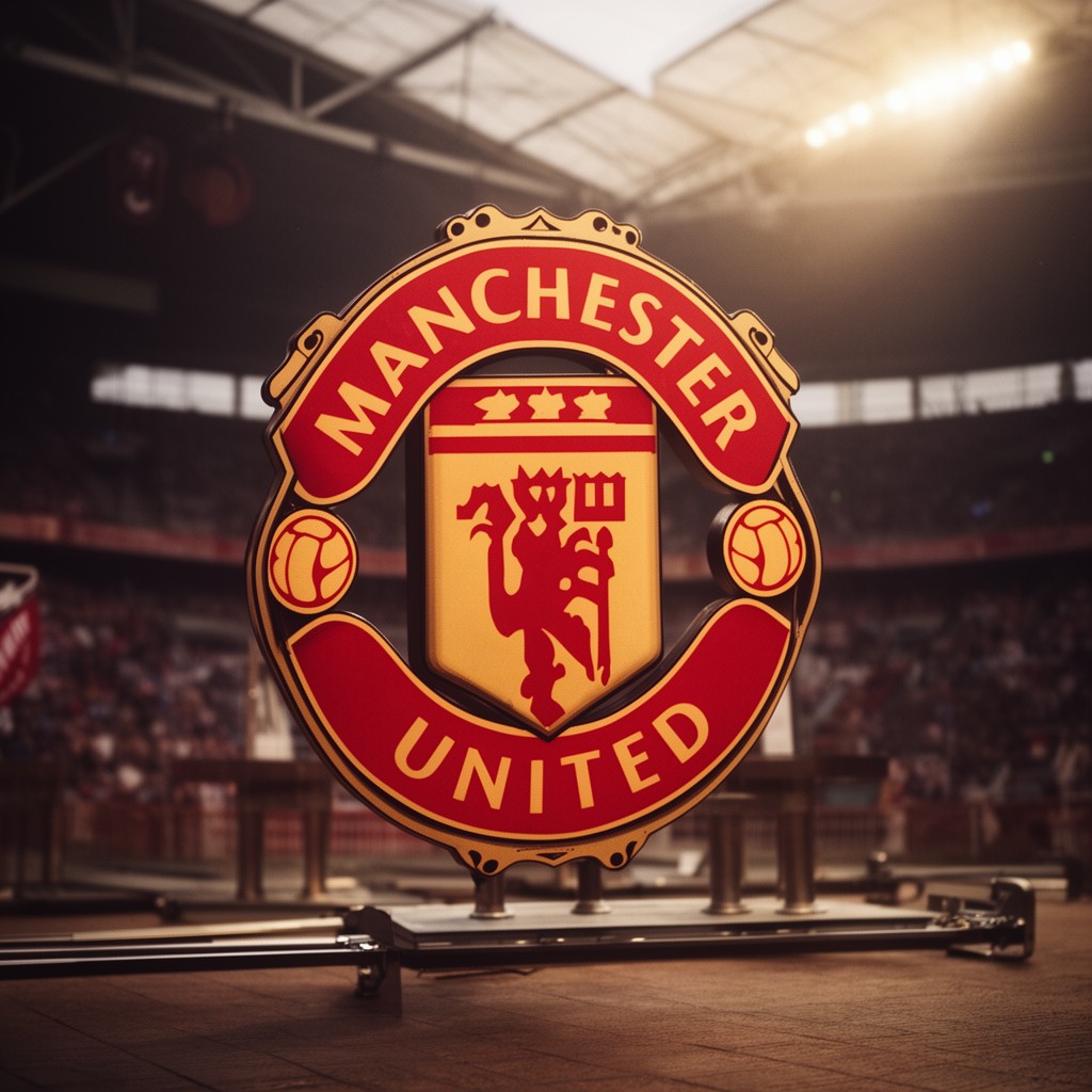 AI-generated illustration of Manchester United F.C.