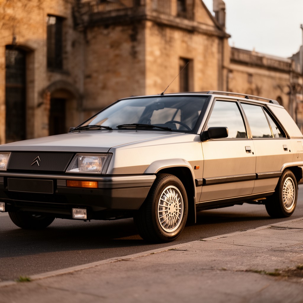 AI-generated illustration of Citroën BX