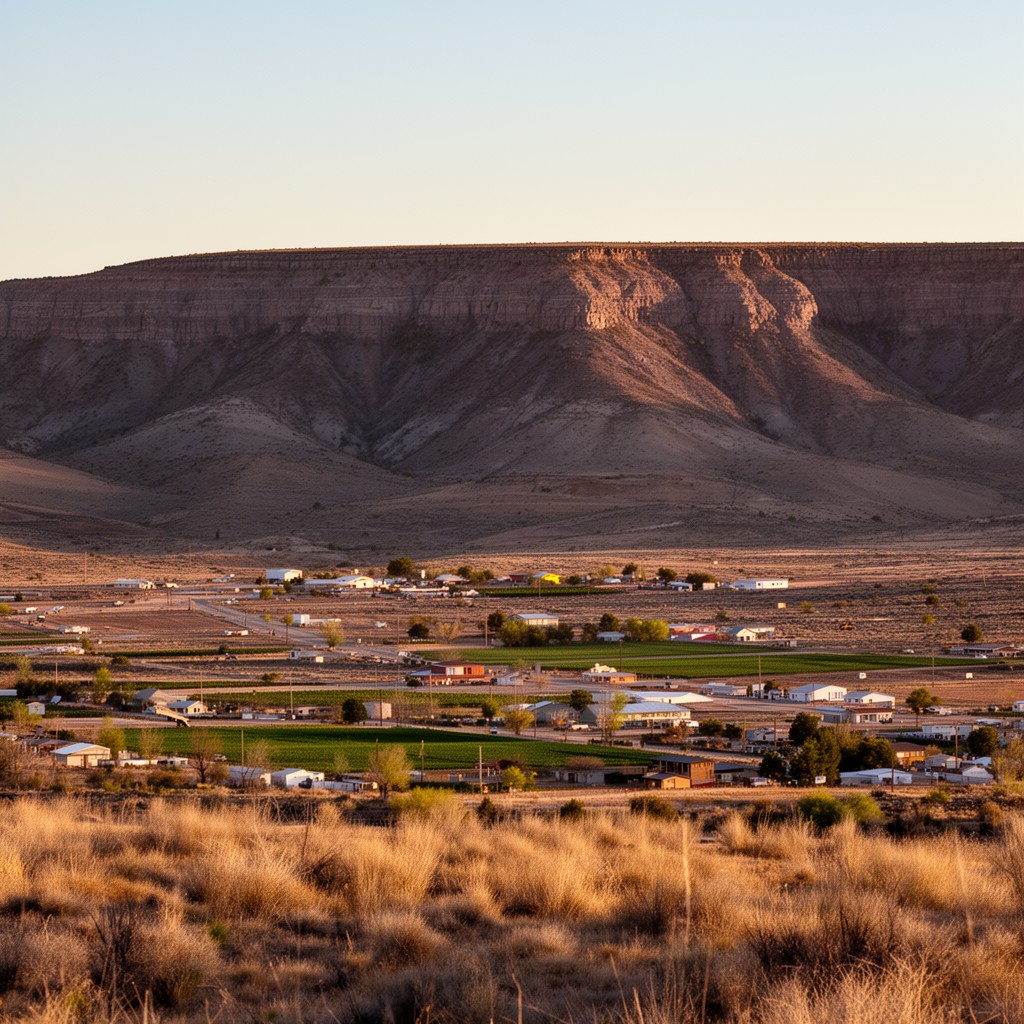AI-generated illustration of Torrance County, New Mexico