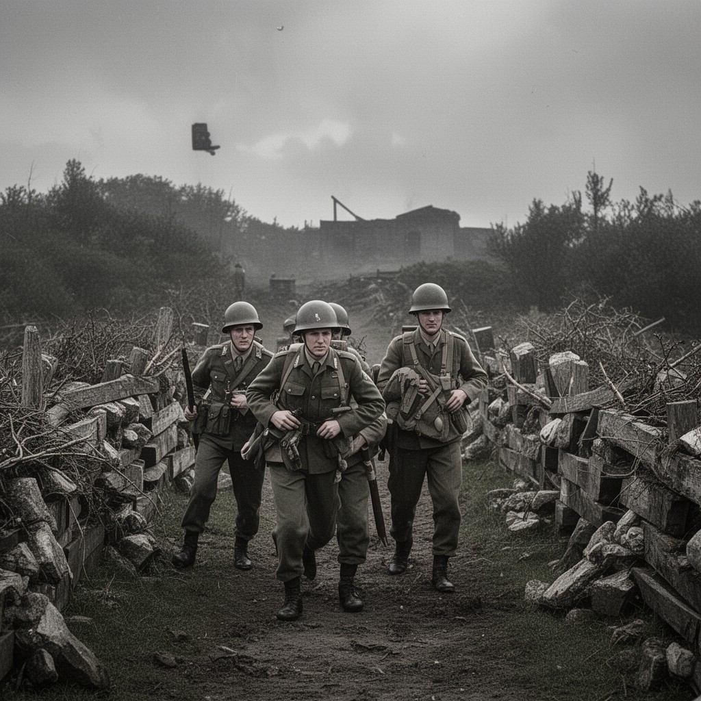 AI-generated illustration of Kilmichael Ambush
