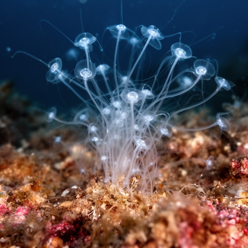 AI-generated illustration of Hydrozoa