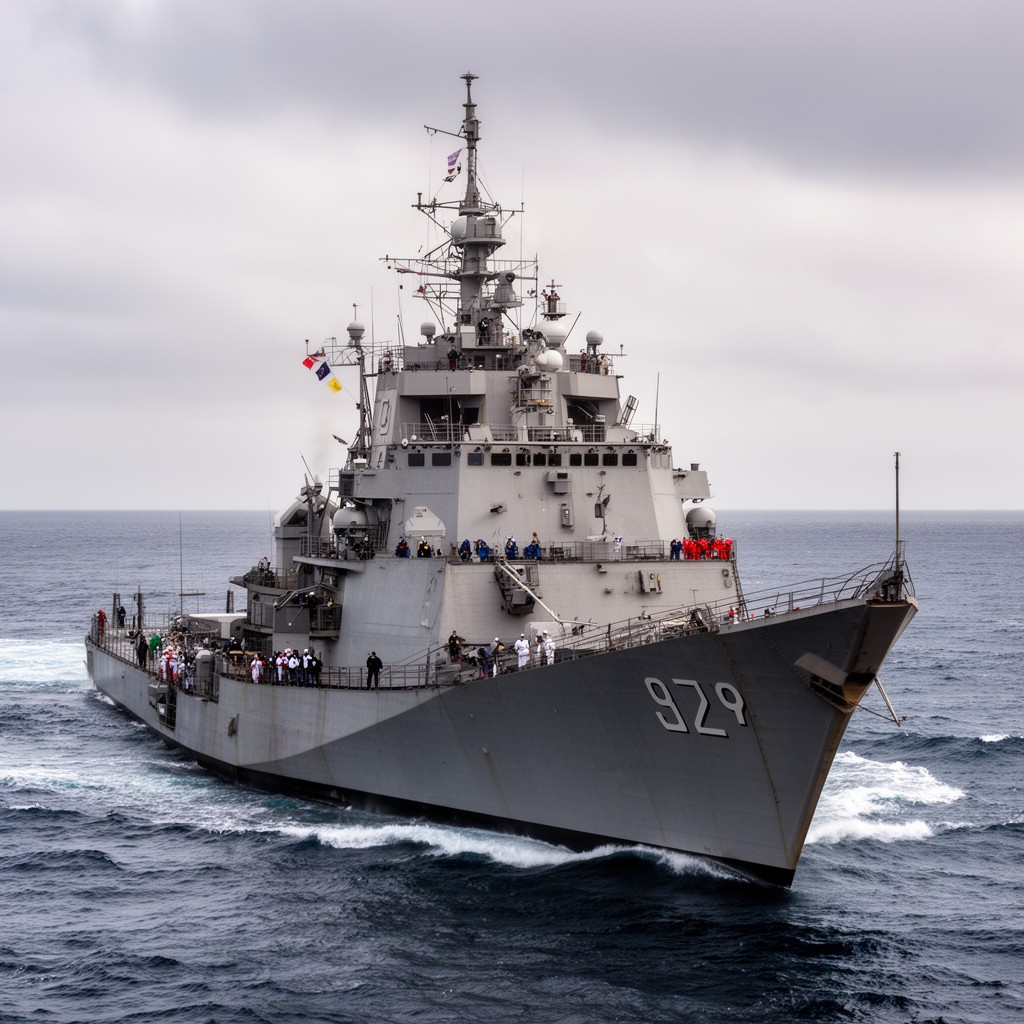 AI-generated illustration of German Navy