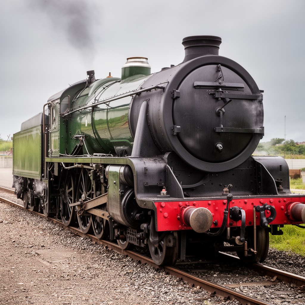 AI-generated illustration of LMS Jubilee Class