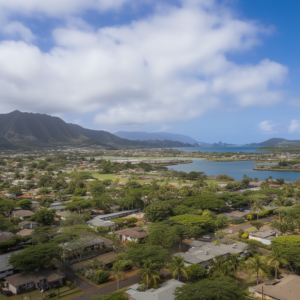 AI-generated illustration of Waimalu