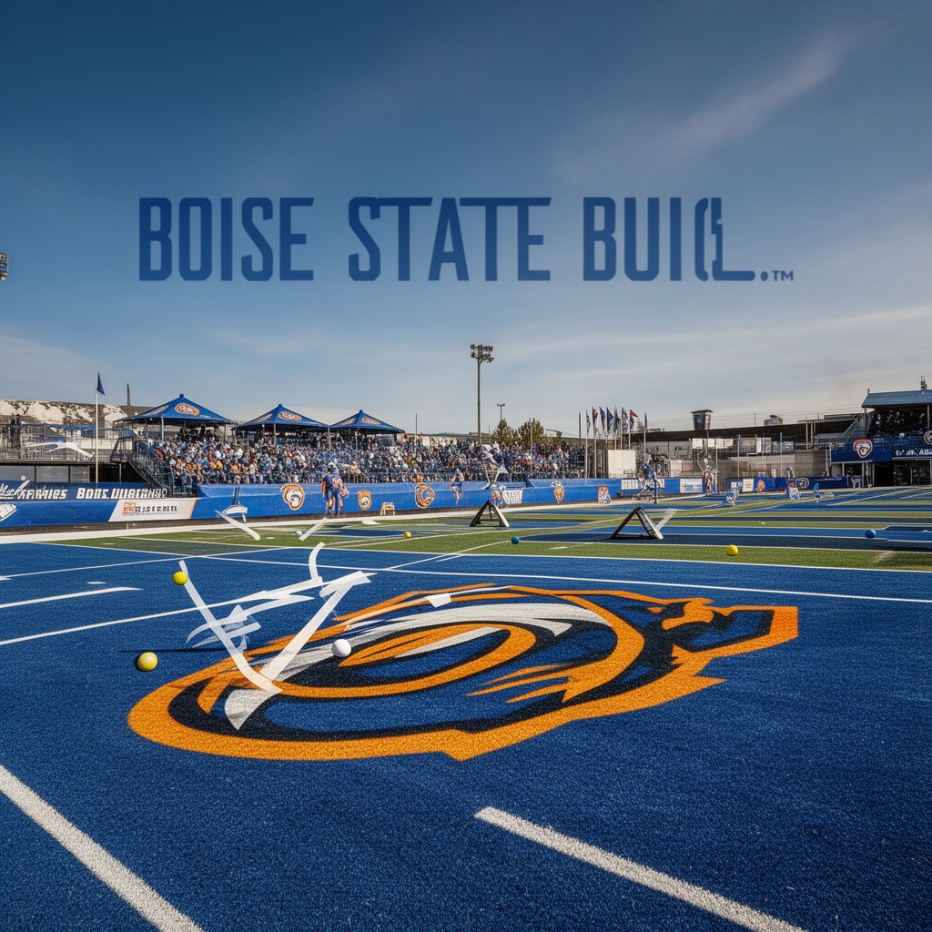 AI-generated illustration of Boise State Broncos