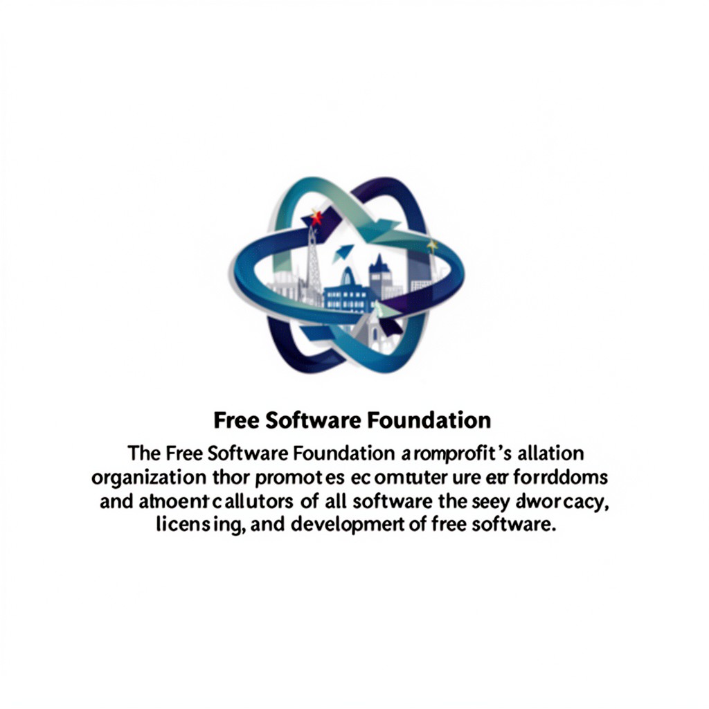 AI-generated illustration of Free Software Foundation