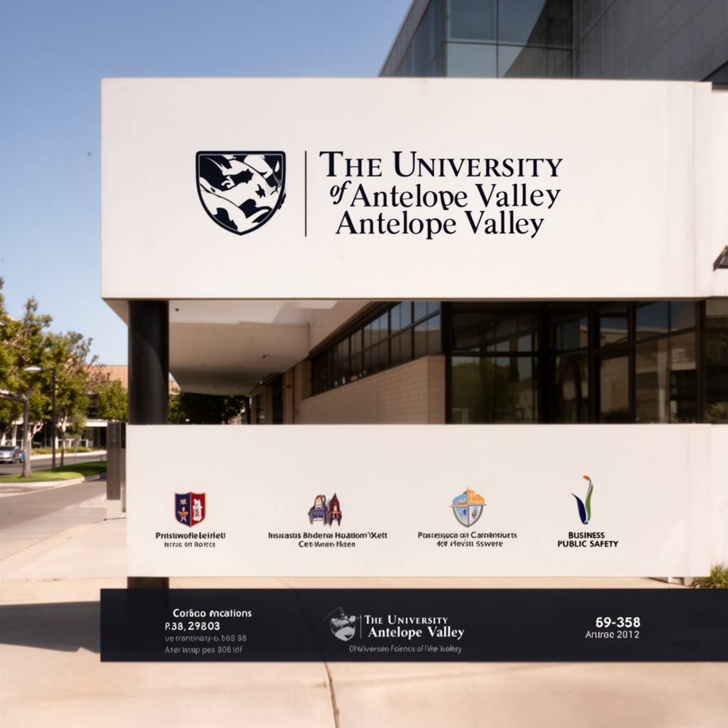 AI-generated illustration of University of Antelope Valley