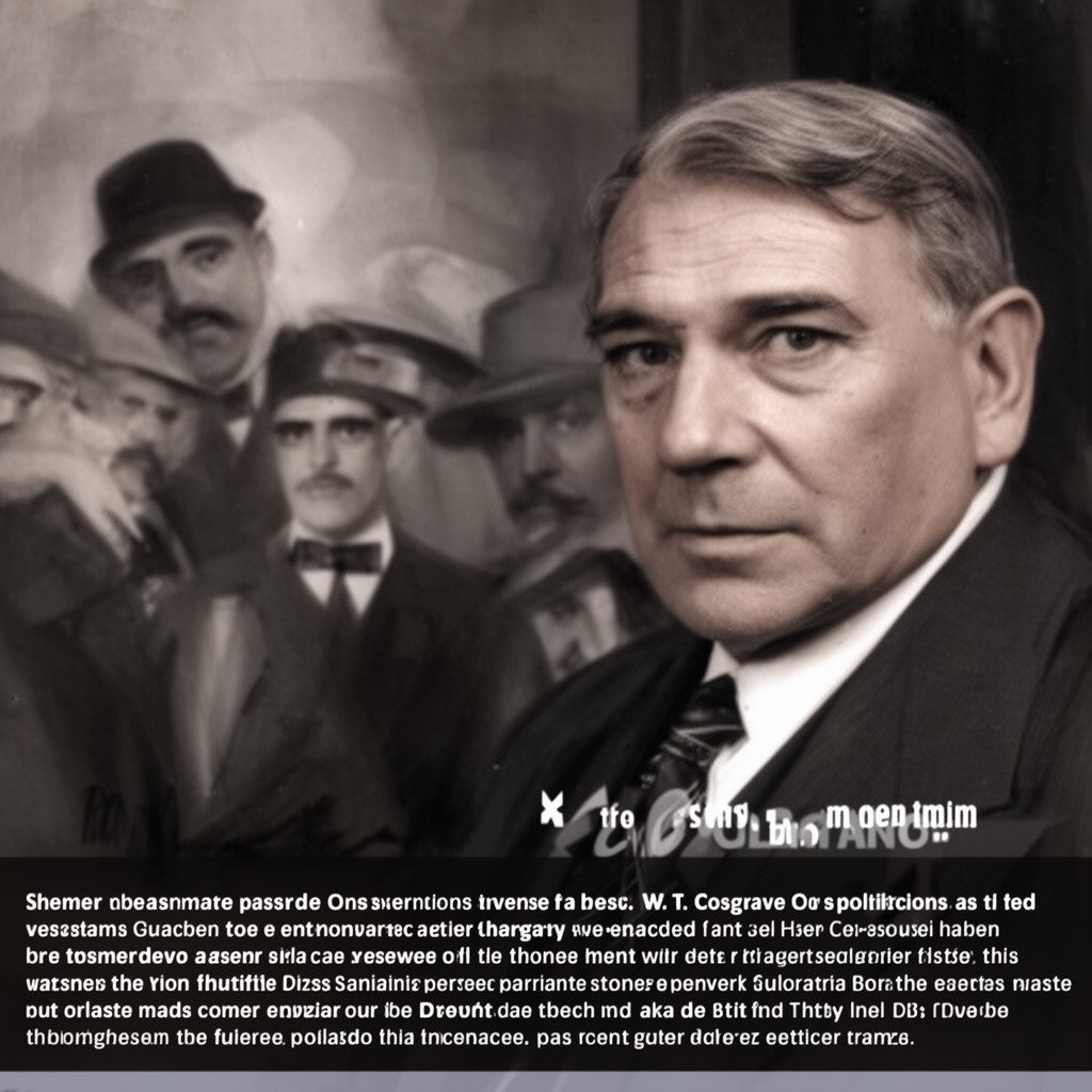AI-generated illustration of W. T. Cosgrave