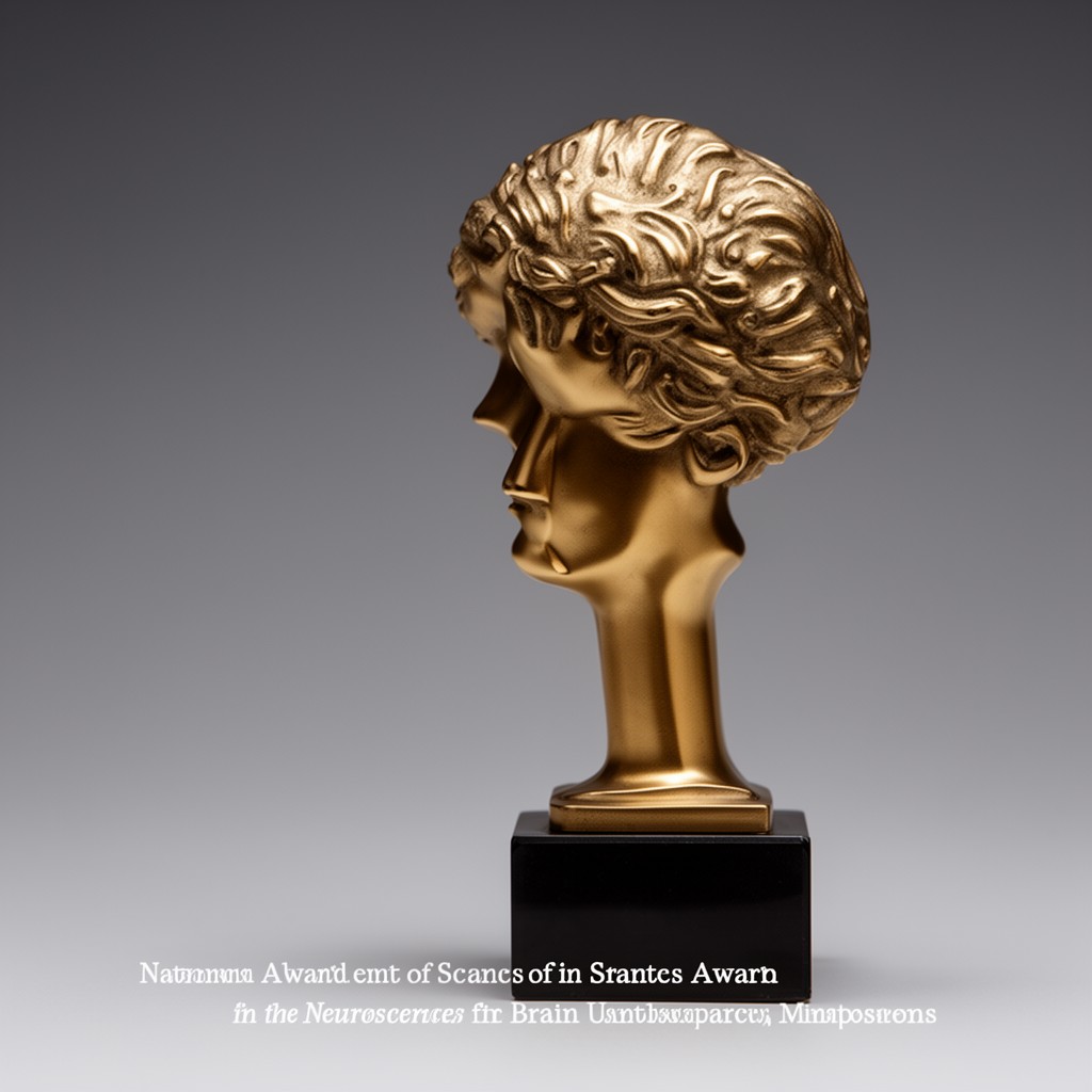 AI-generated illustration of National Academy of Sciences Award in the Neurosciences