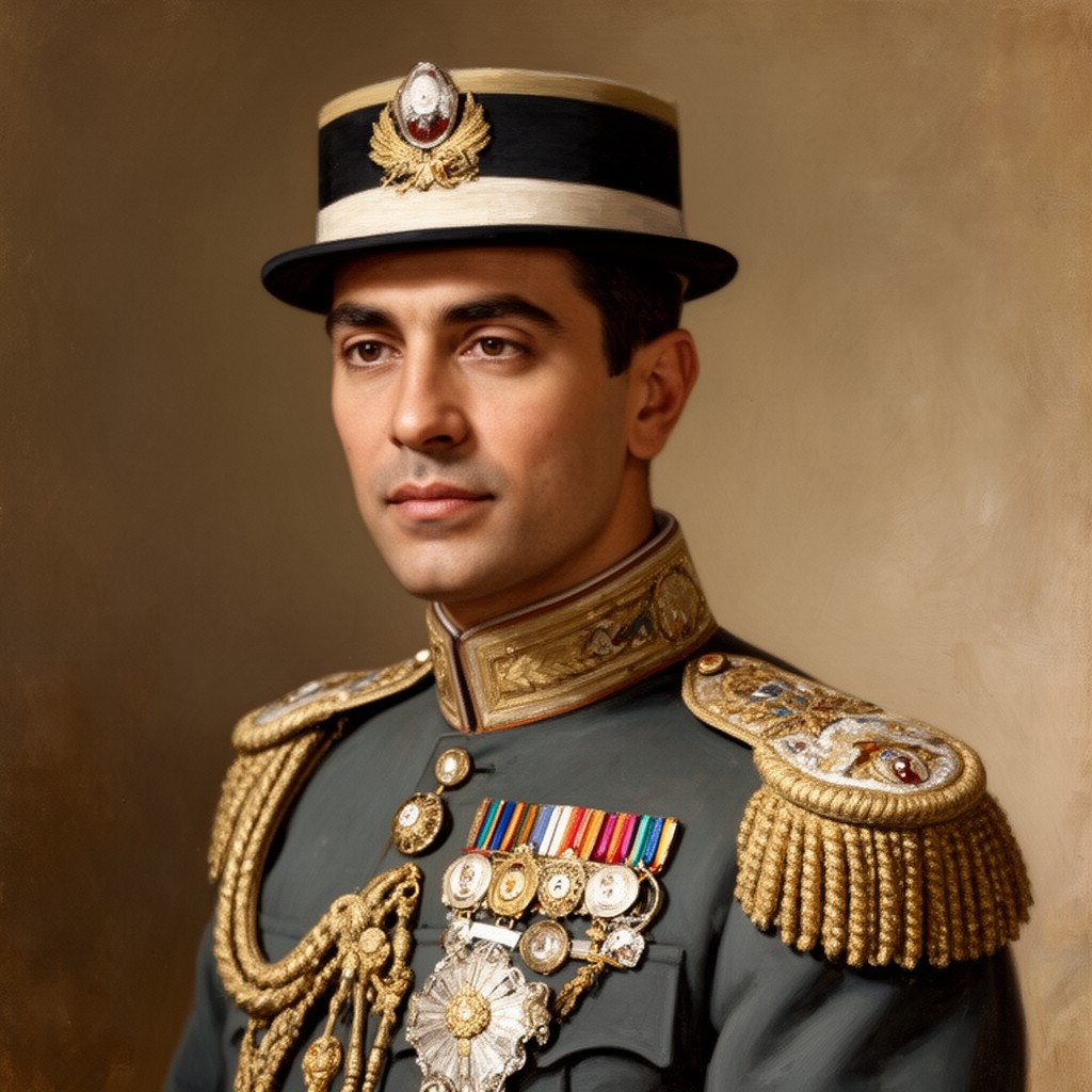 AI-generated illustration of Fuad I of Egypt