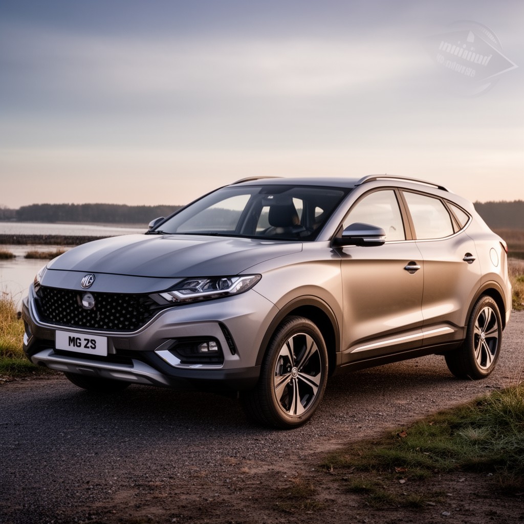 AI-generated illustration of MG ZS
