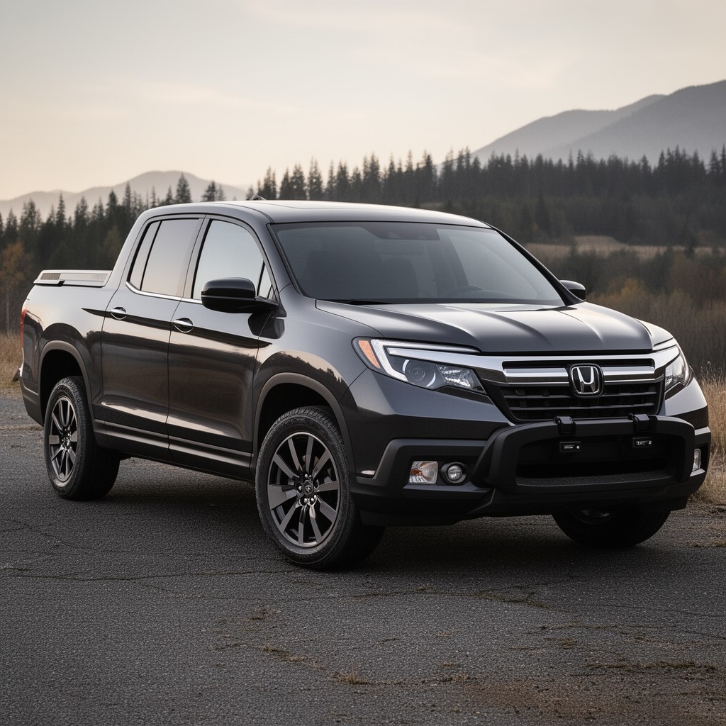 AI-generated illustration of Honda Ridgeline