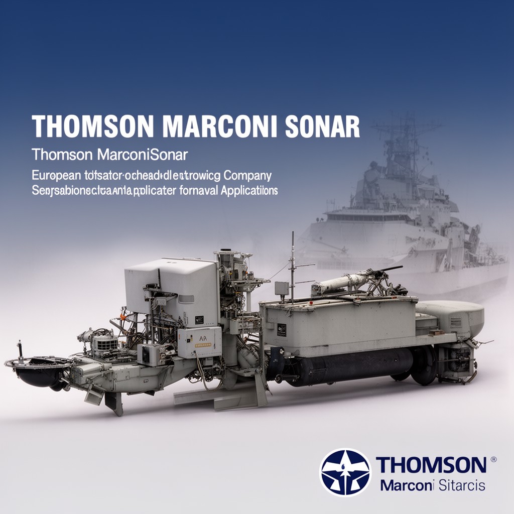 AI-generated illustration of Thomson Marconi Sonar