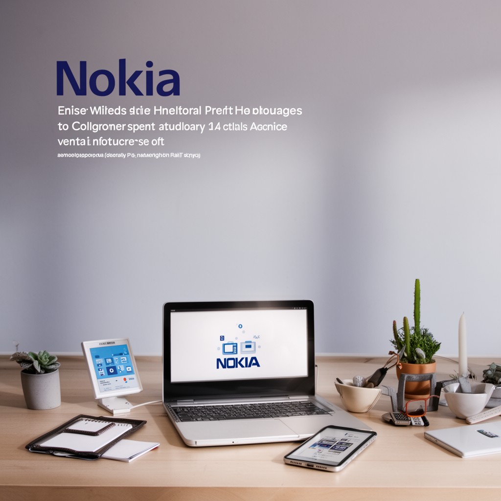 AI-generated illustration of Nokia