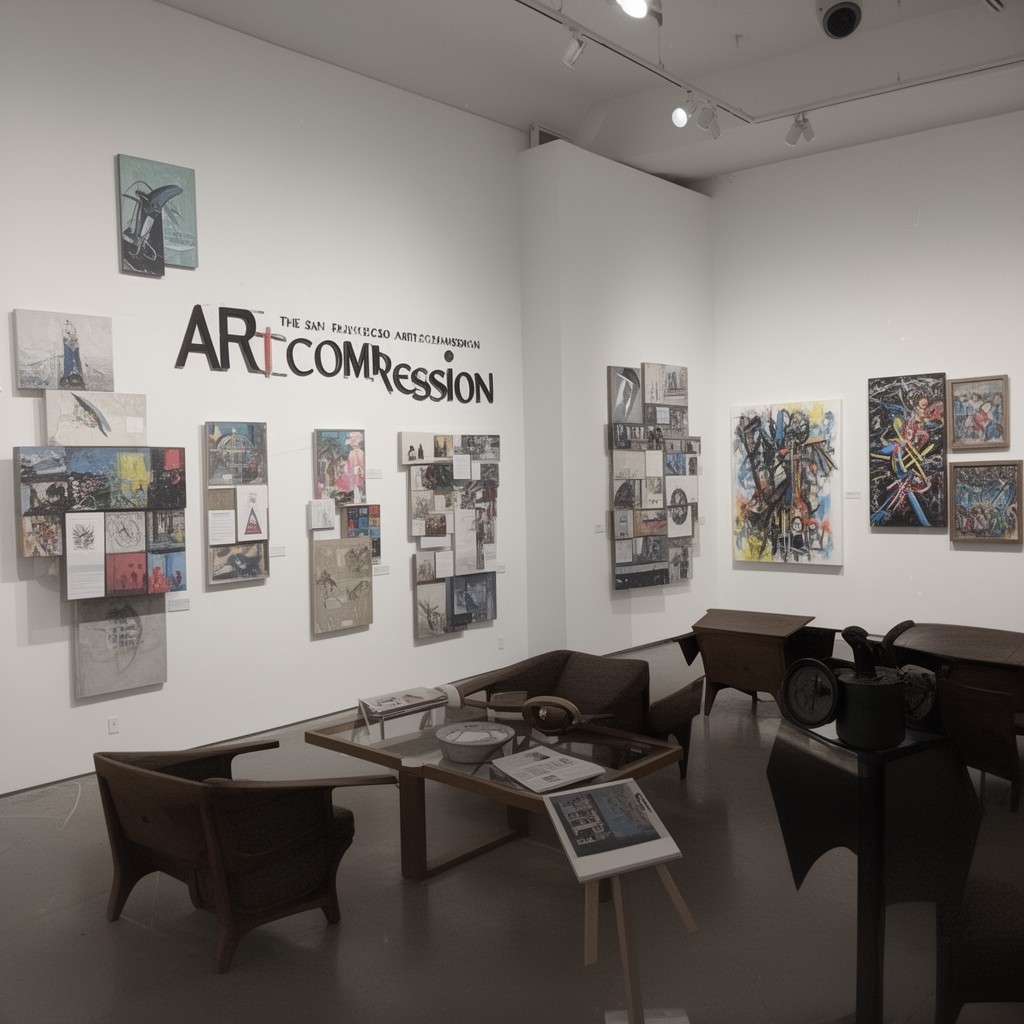 AI-generated illustration of San Francisco Arts Commission