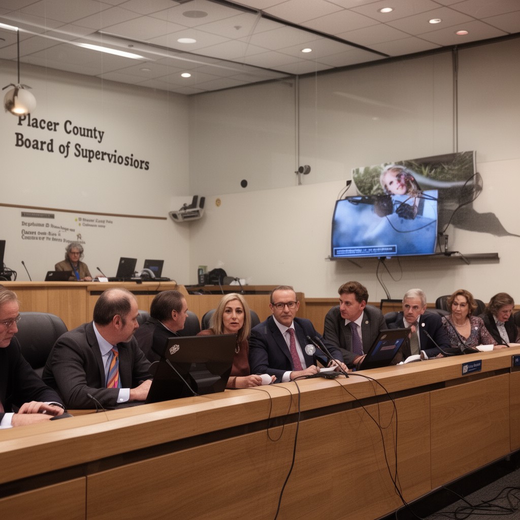AI-generated illustration of Placer County Board of Supervisors