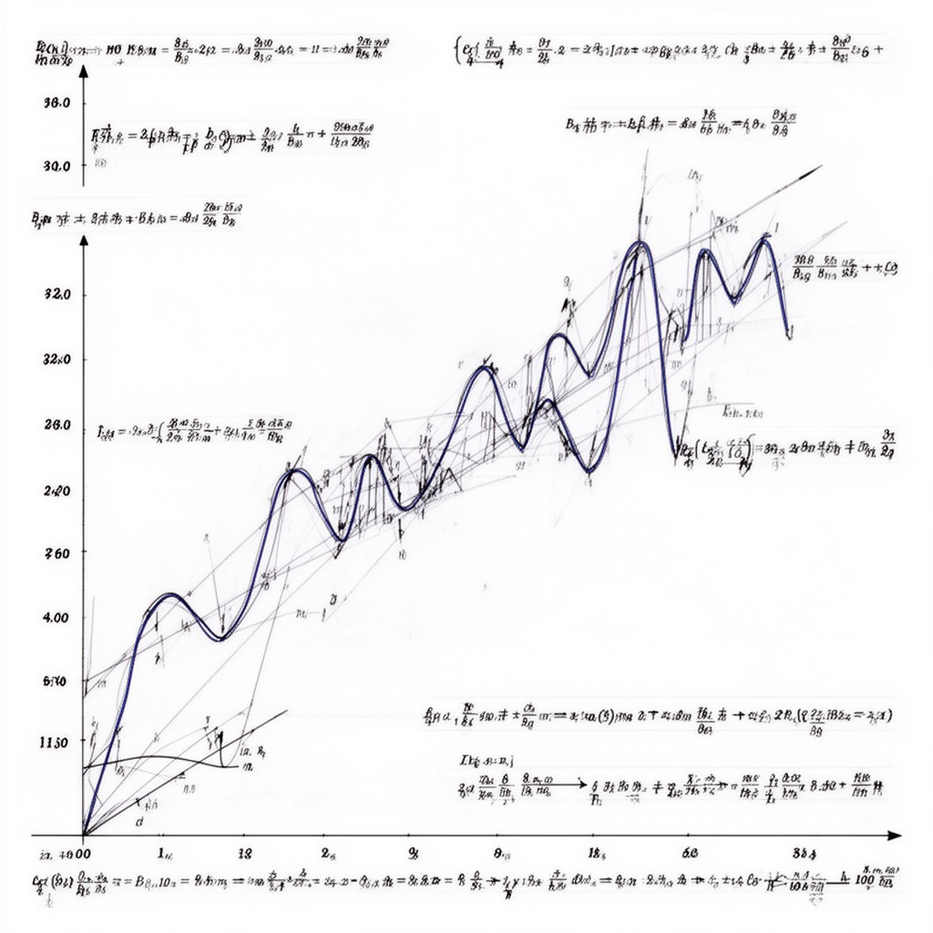 AI-generated illustration of Itô calculus