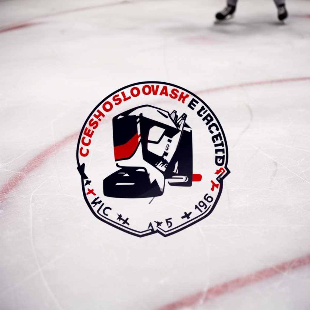 AI-generated illustration of Czechoslovak Ice Hockey Federation
