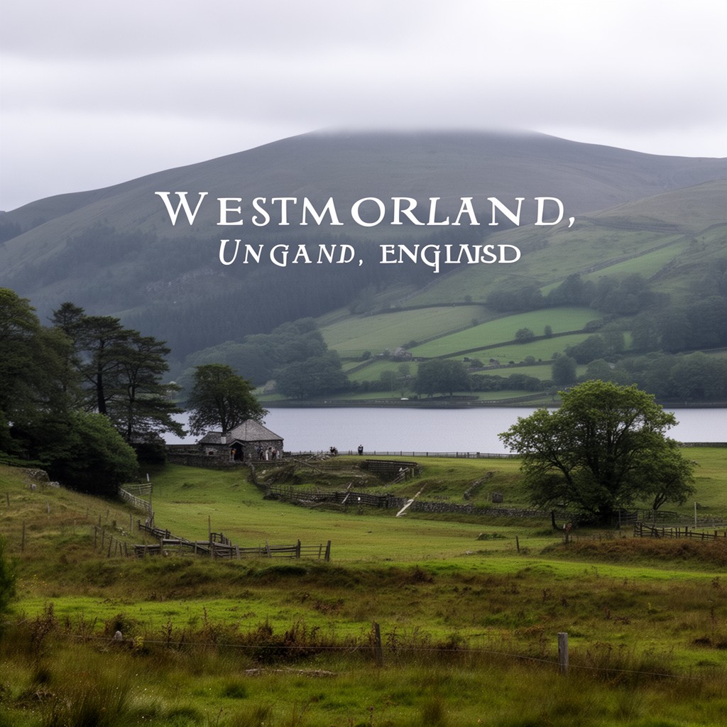 AI-generated illustration of Westmorland, England
