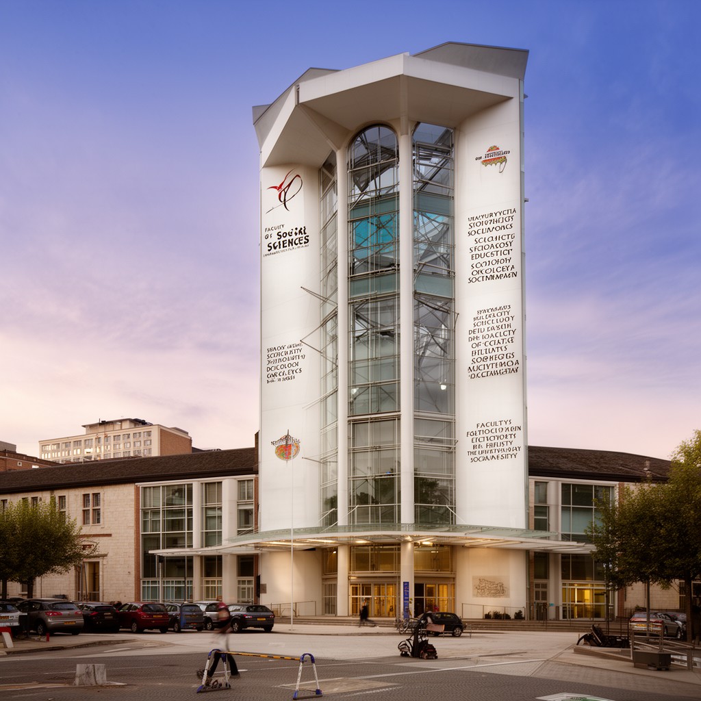 AI-generated illustration of Faculty of Social Sciences