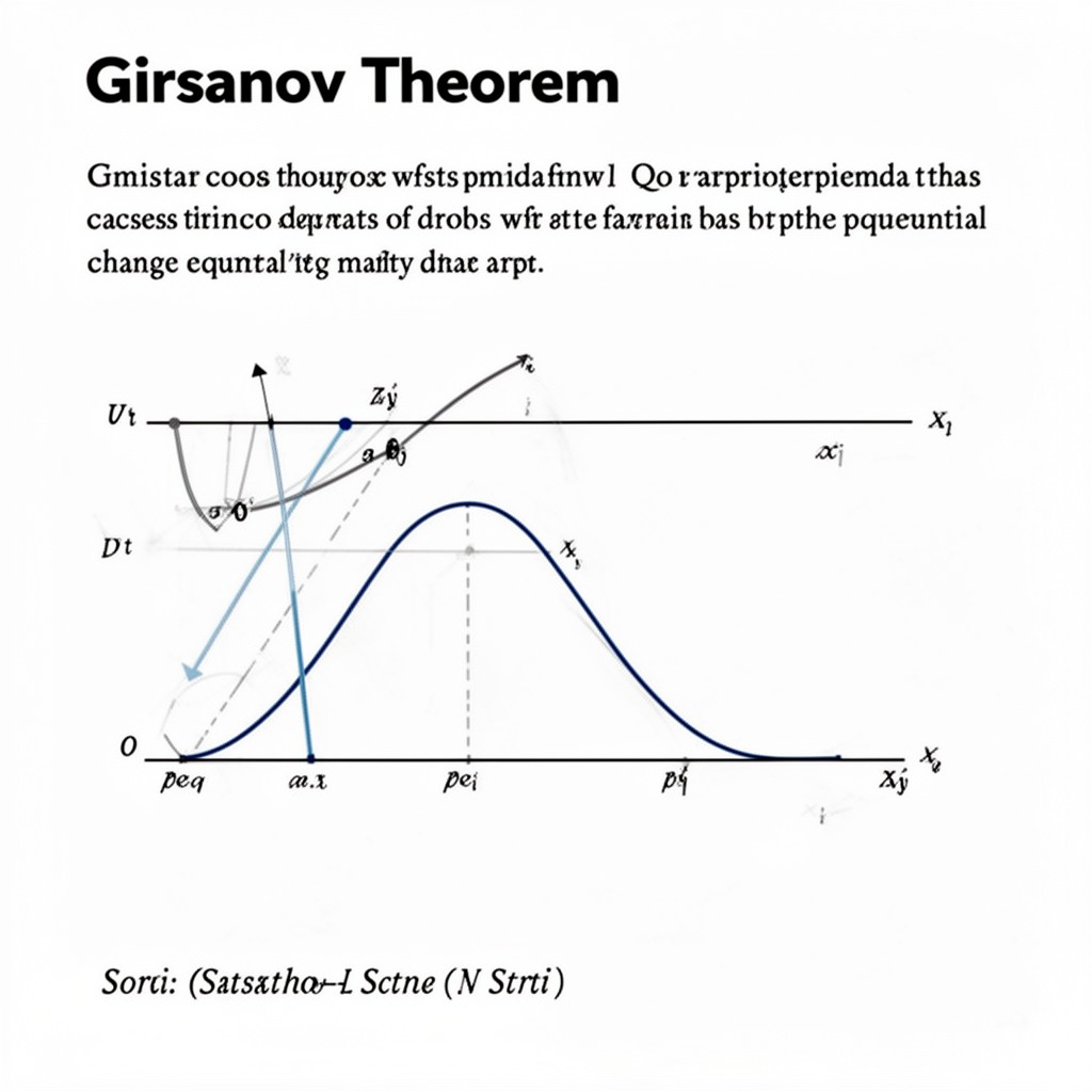 AI-generated illustration of Girsanov theorem
