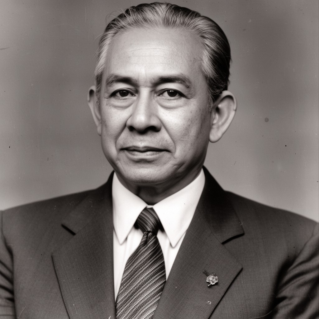 AI-generated illustration of Sergio Osmeña